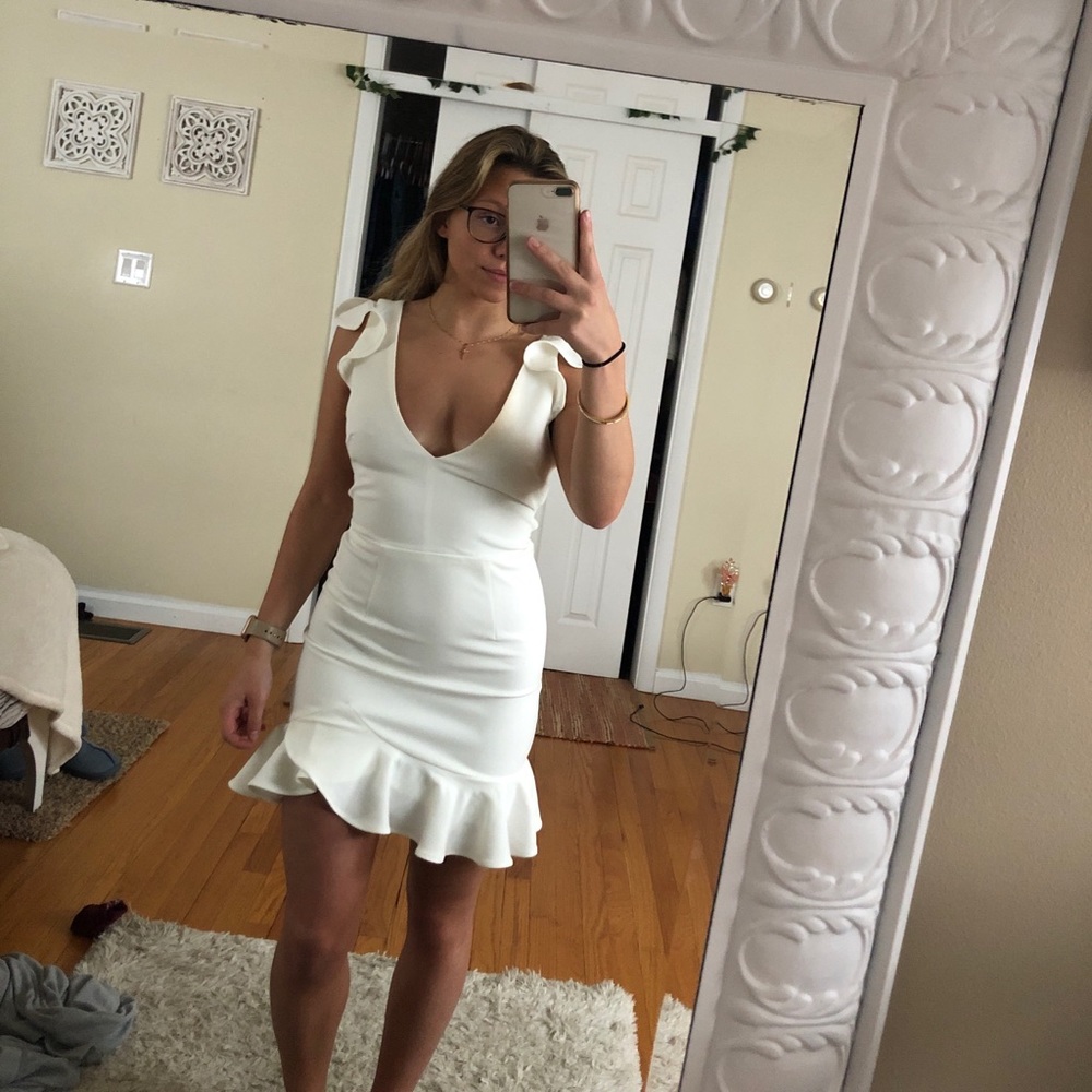 Take the Reigns White Hello Molly Dress